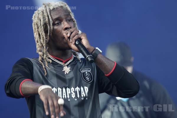 YOUNG THUG - 2015-08-29 - SAINT CLOUD - Domaine National - Scene de l'Industrie - 